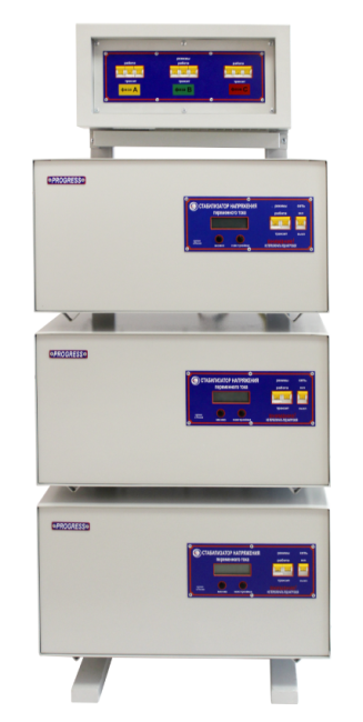 Трехфазный стабилизатор напряжения PROGRESS 15000Т -50-3 в Тюмени